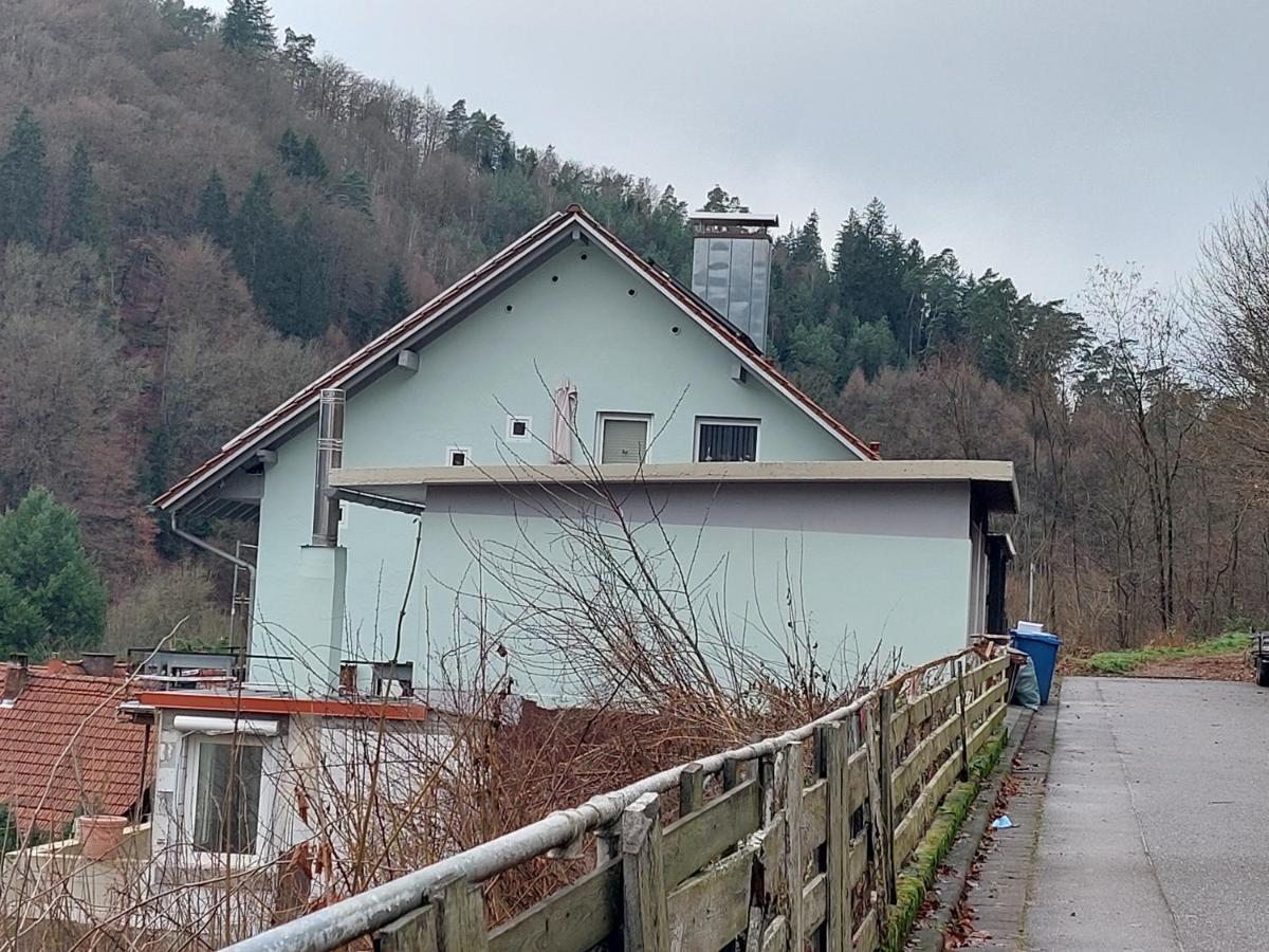 Ferienwohnung Unterm Rappenfels Hinterweidenthal Esterno foto