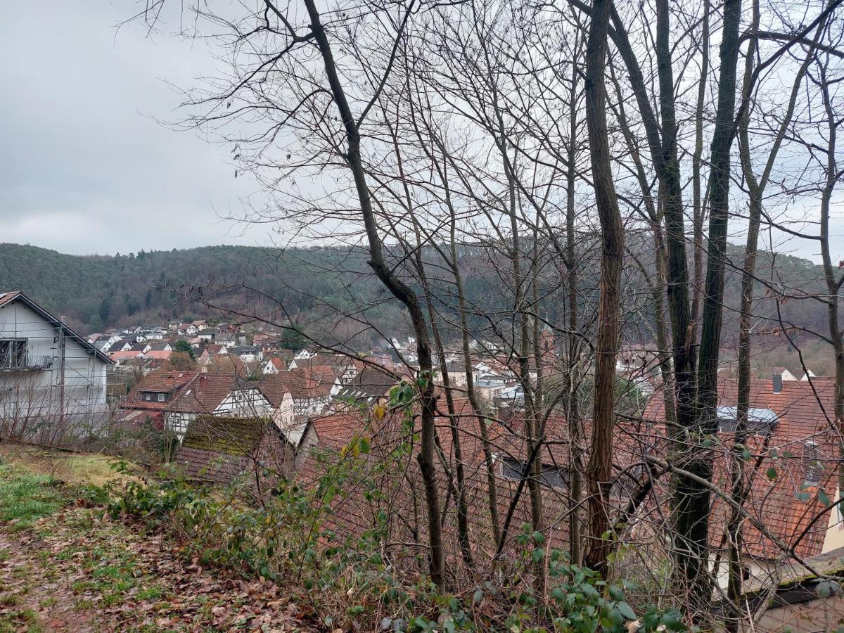 Ferienwohnung Unterm Rappenfels Hinterweidenthal Esterno foto