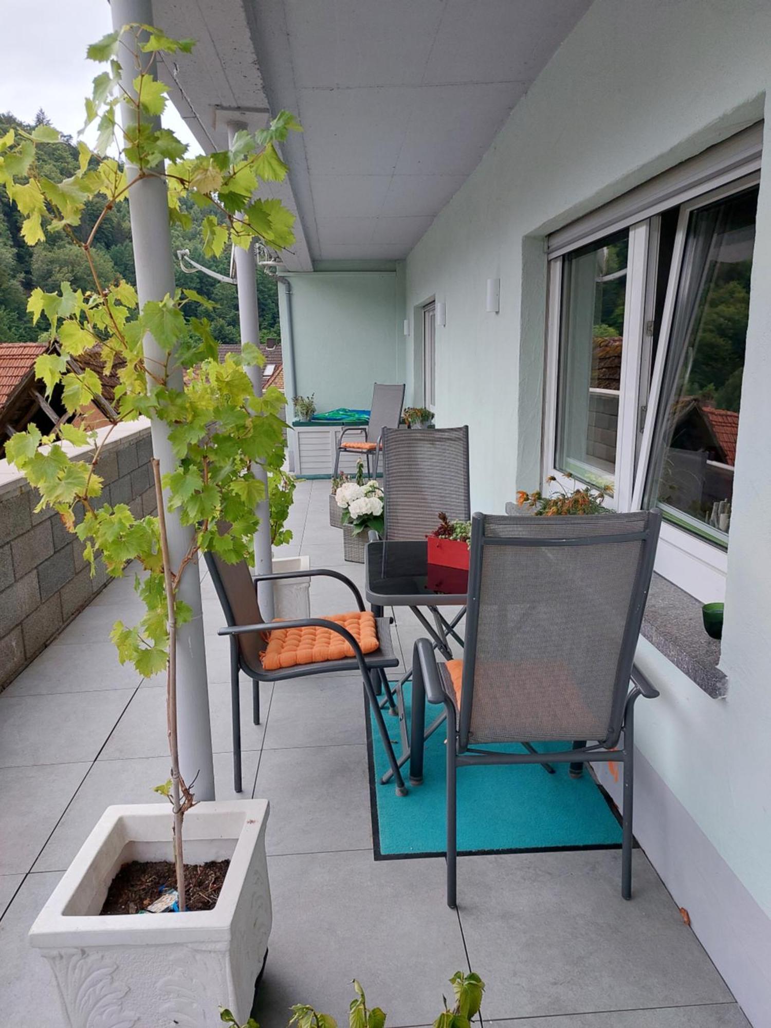 Ferienwohnung Unterm Rappenfels Hinterweidenthal Esterno foto