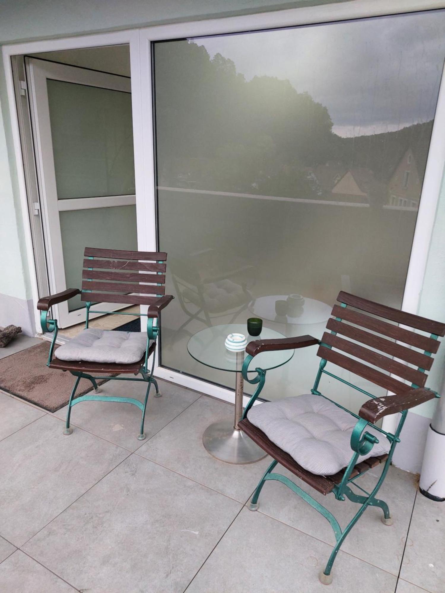 Ferienwohnung Unterm Rappenfels Hinterweidenthal Esterno foto